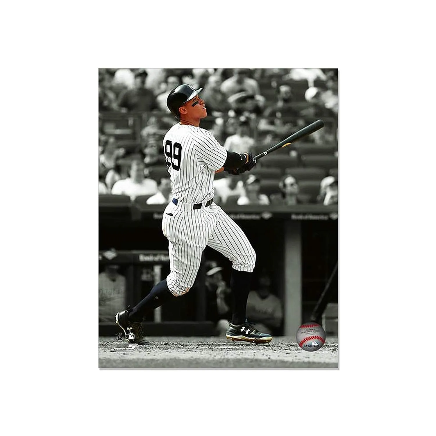 Aaron Judge New York Yankees Engraved Framed Photo - Action Spotlight