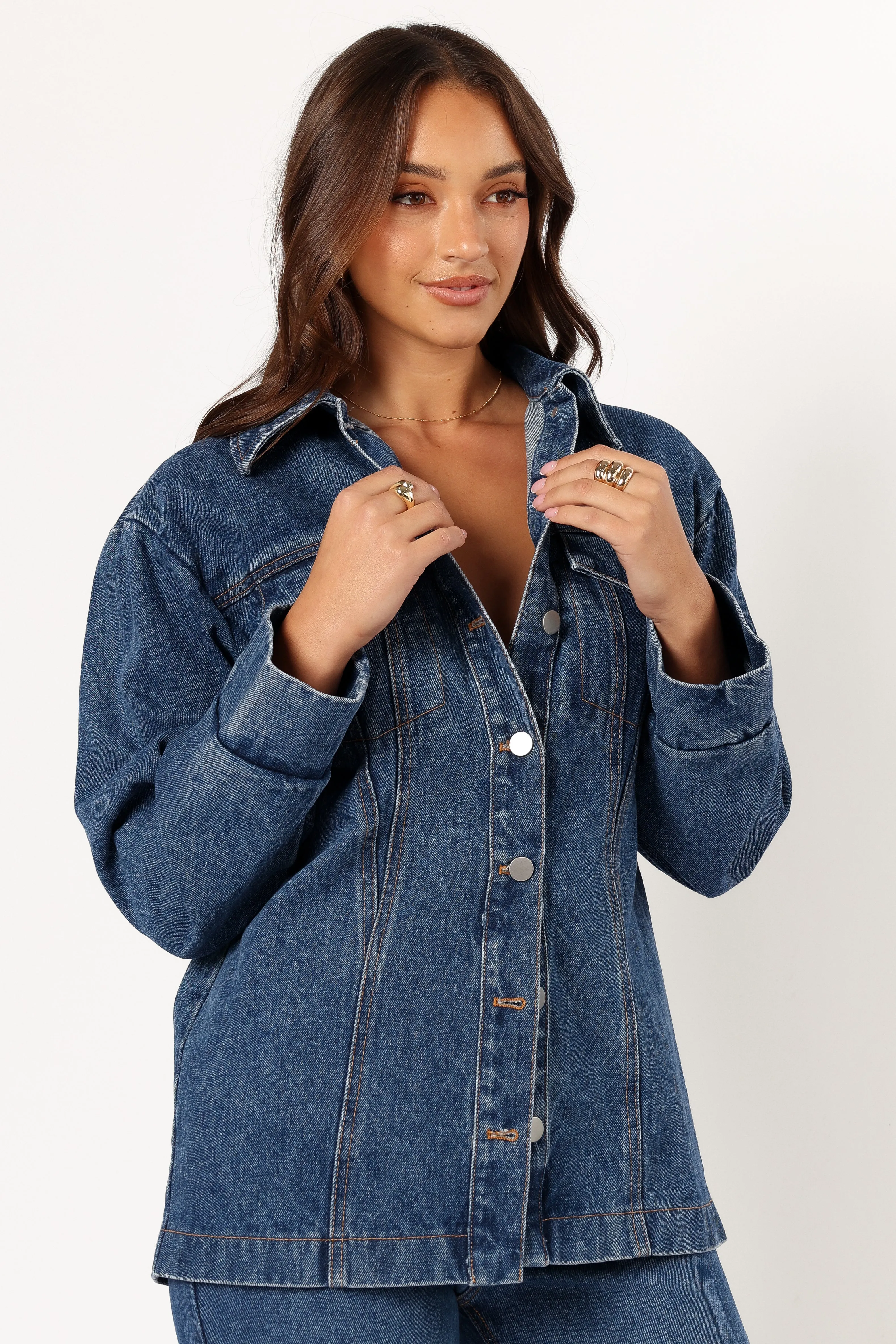 Alba Denim Jacket - Denim