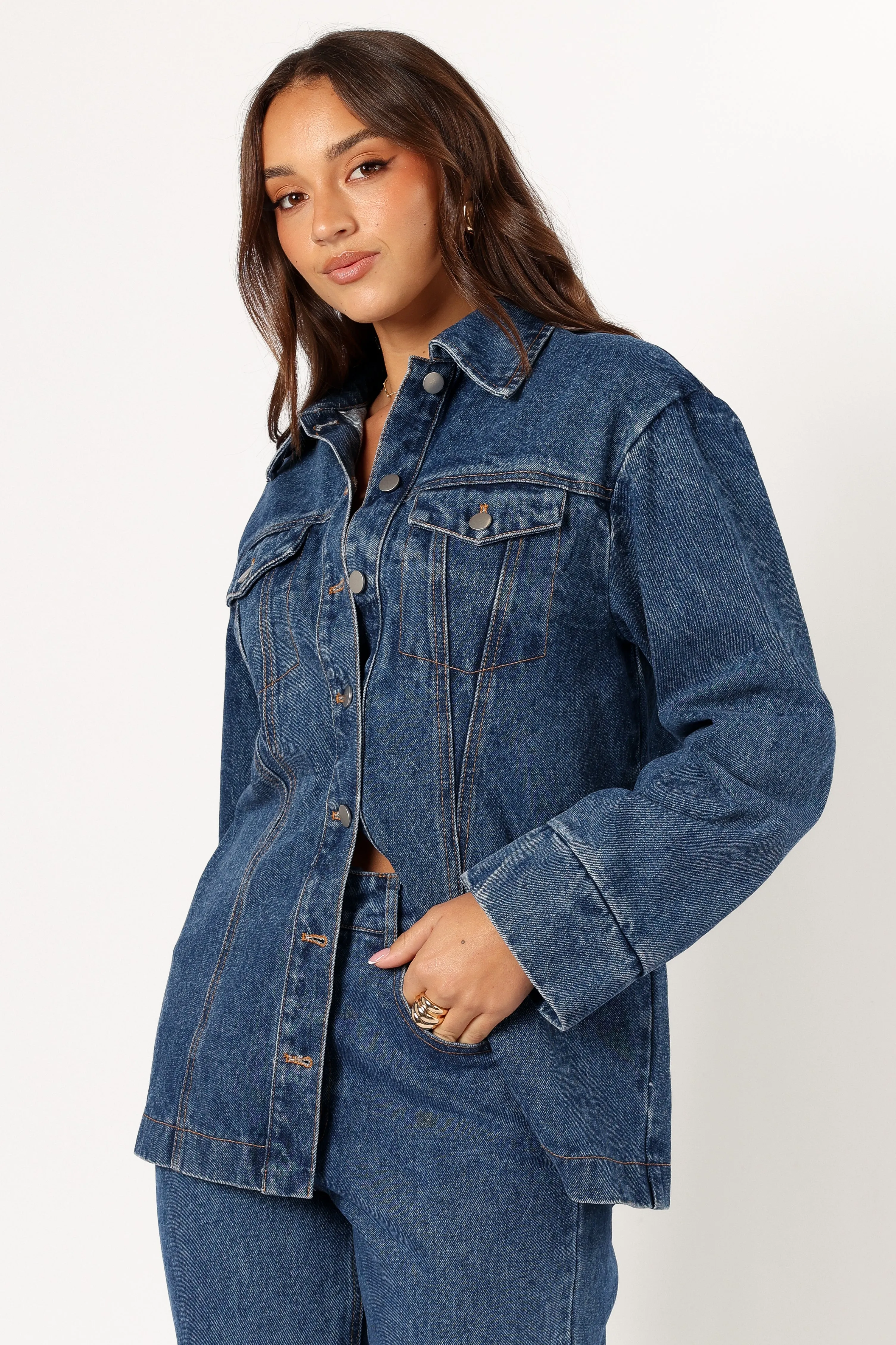 Alba Denim Jacket - Denim