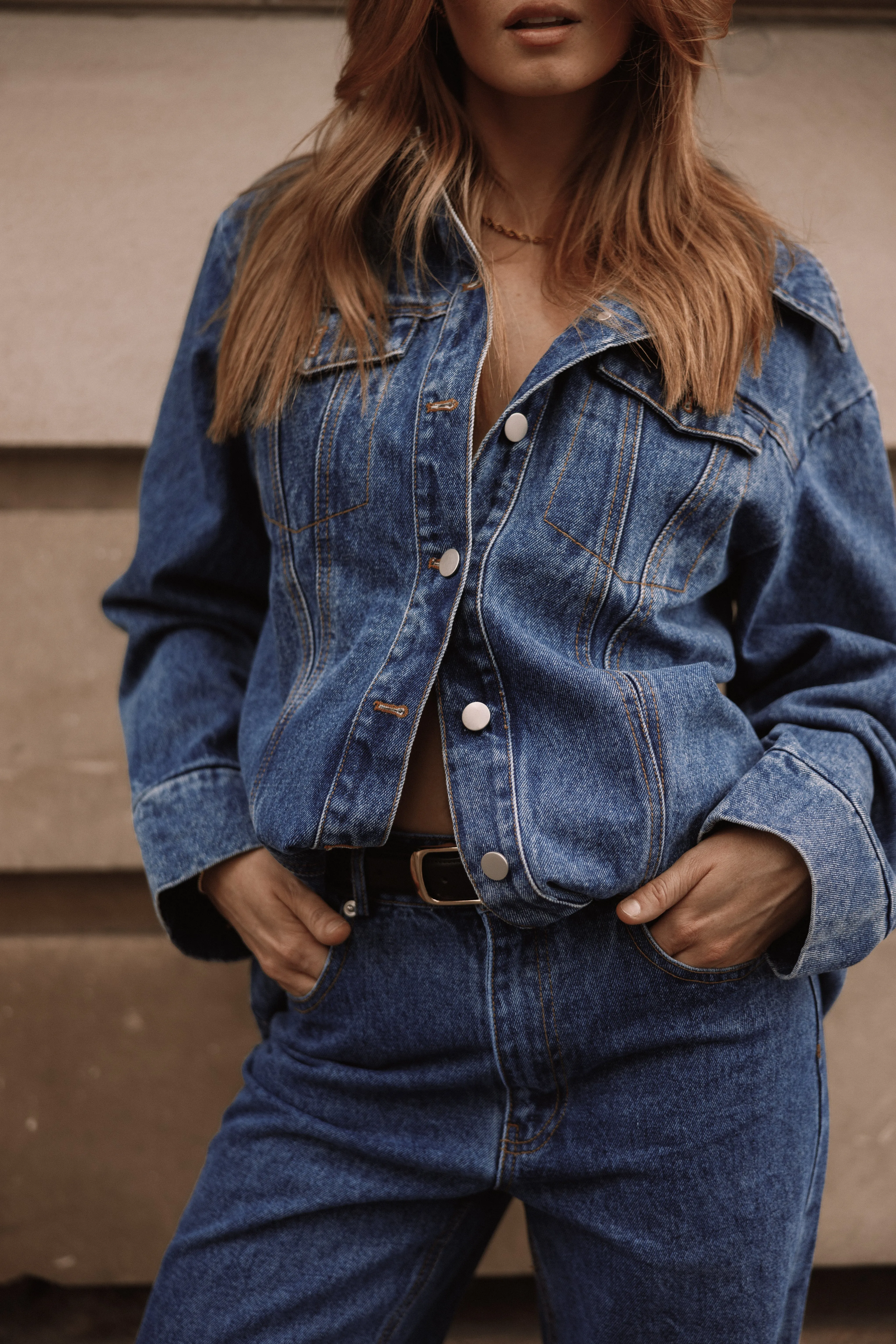 Alba Denim Jacket - Denim