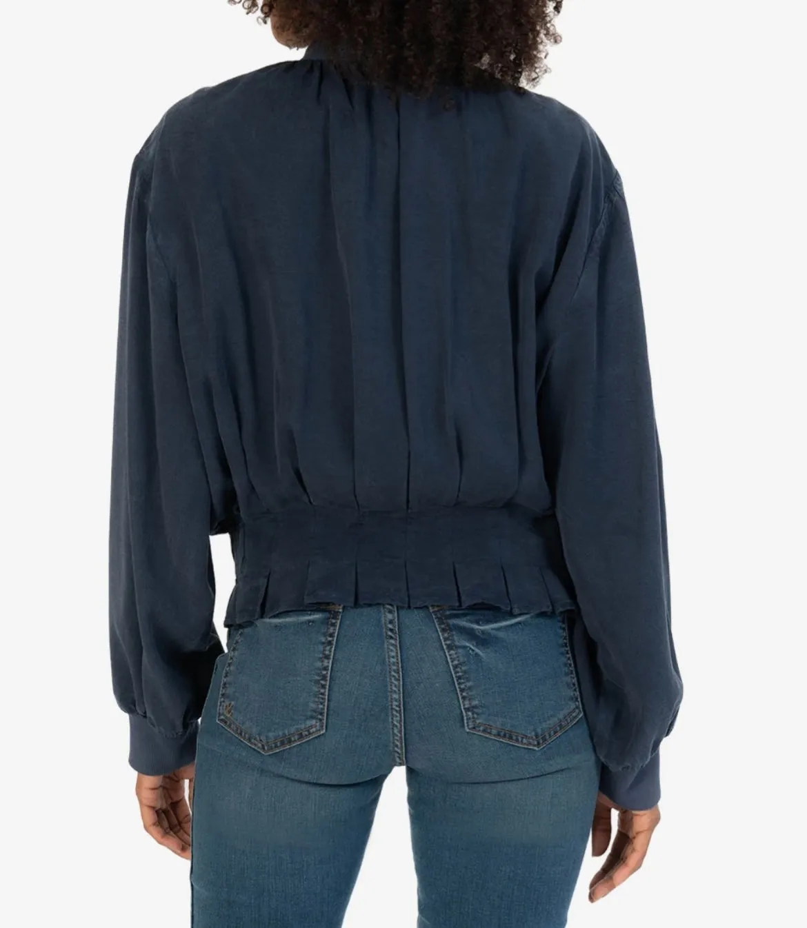 Alina Bomber Jacket | Navy