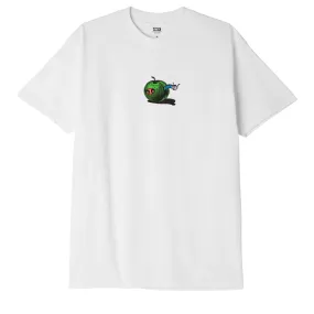 Apple Worm T-Shirt - white