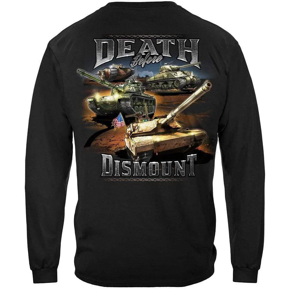 Army Death Before Dismount Hoodie