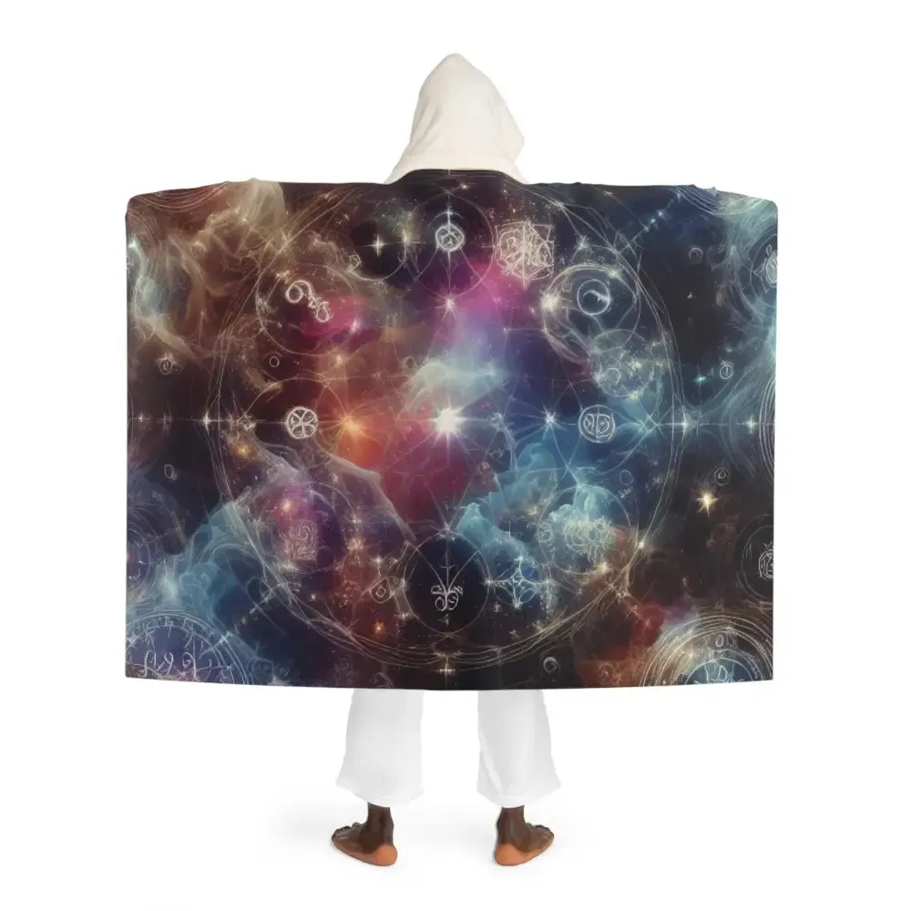 Astrid Nebula - Magical Hooded Sherpa Blanket