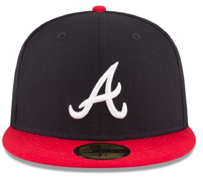 Atlanta Braves New Era 1995 World Series Side Patch 59FIFTY New Era Fitted Hat Cap