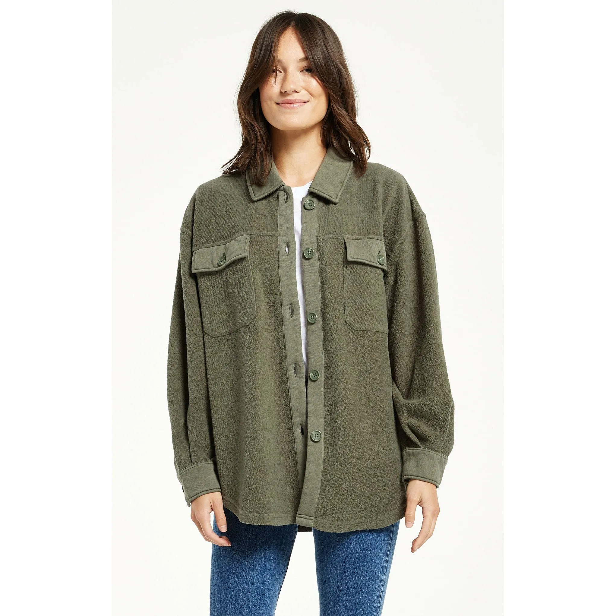 Austen Washed Shirt Jacket