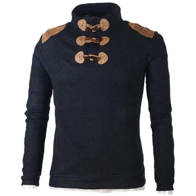 Autumn Pullover Men's Turtleneck Sweaters