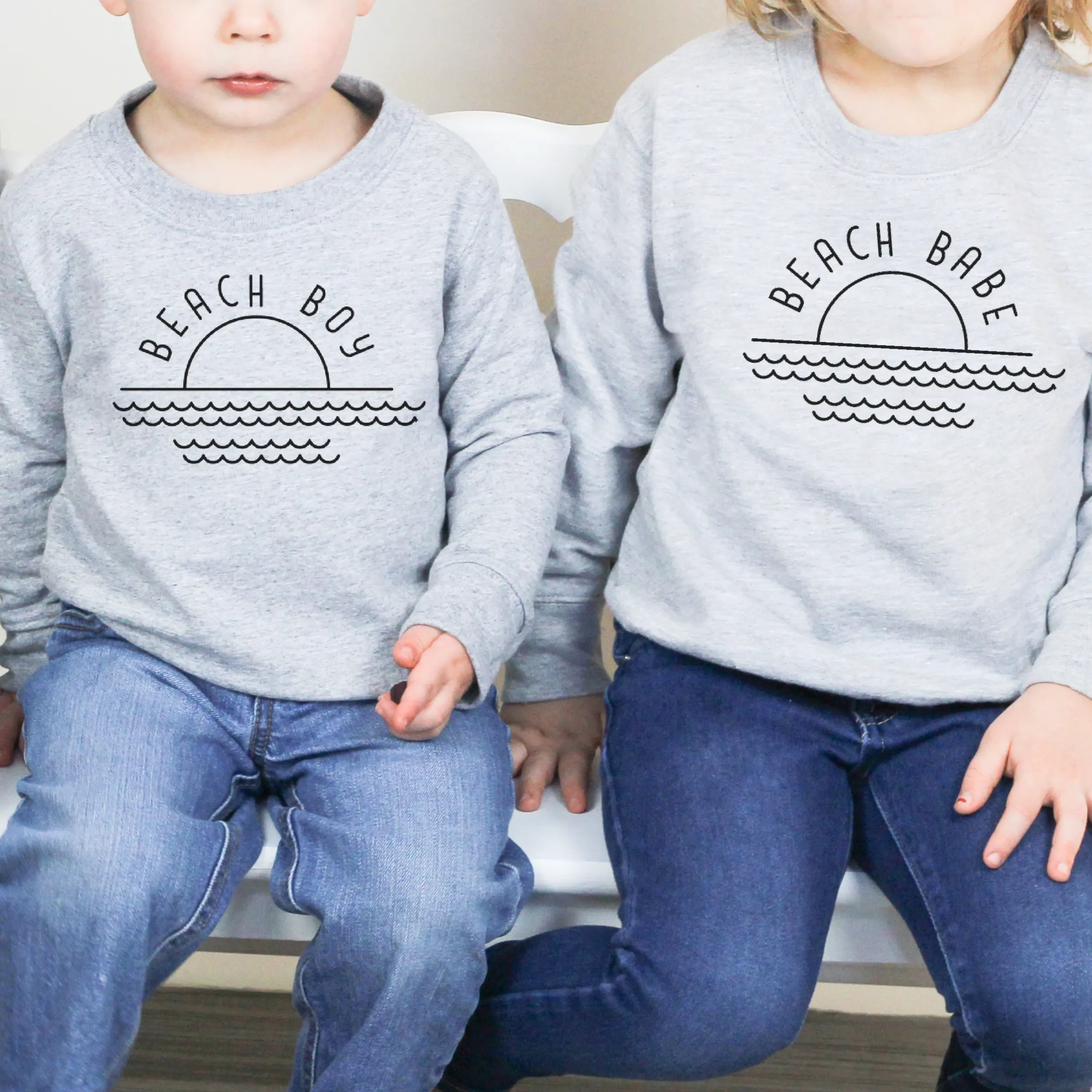 Beach Boy/ Babe Kids Sweater