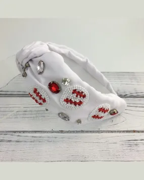 Beaded Baseball Headband