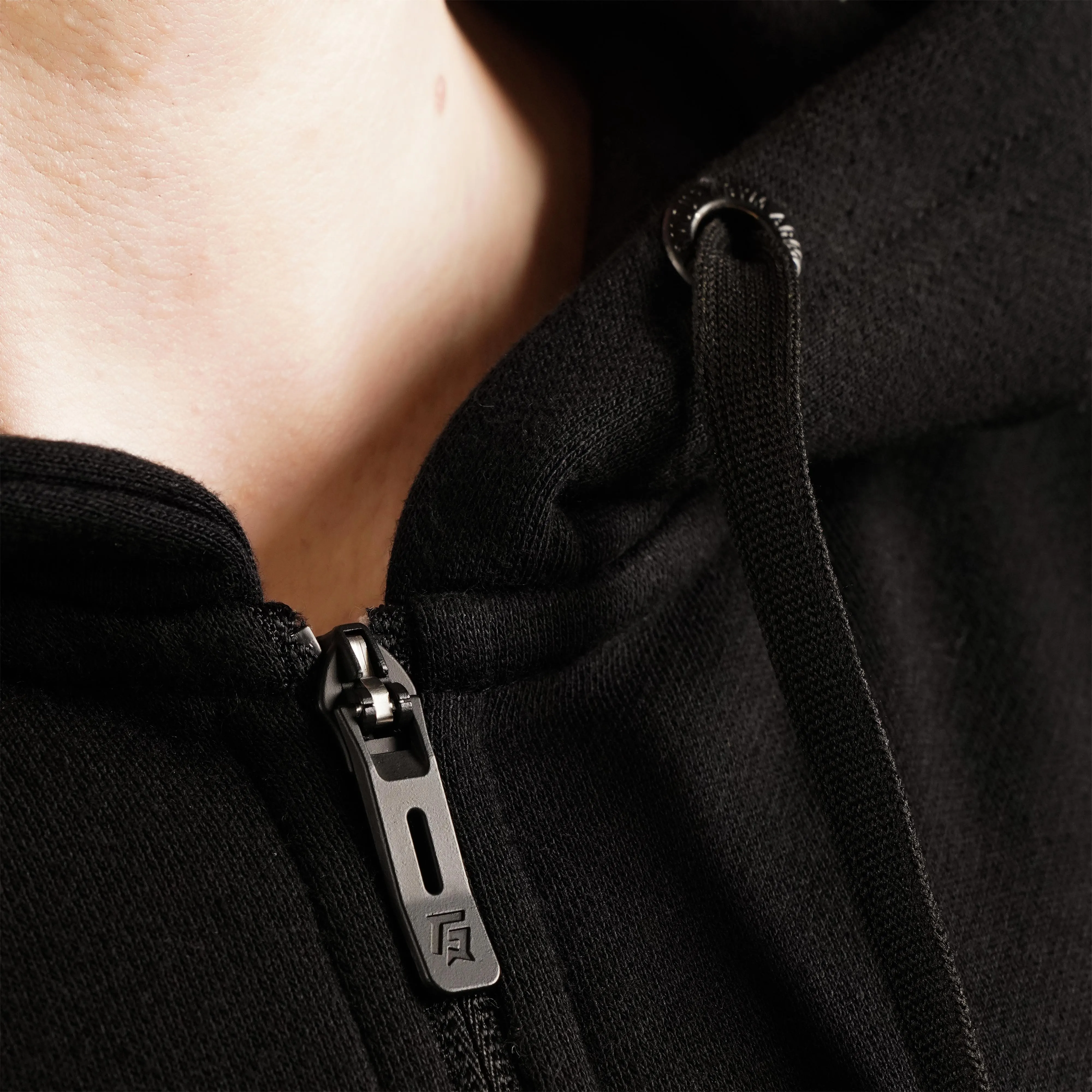 Blade Zipper Hoodie (Black)