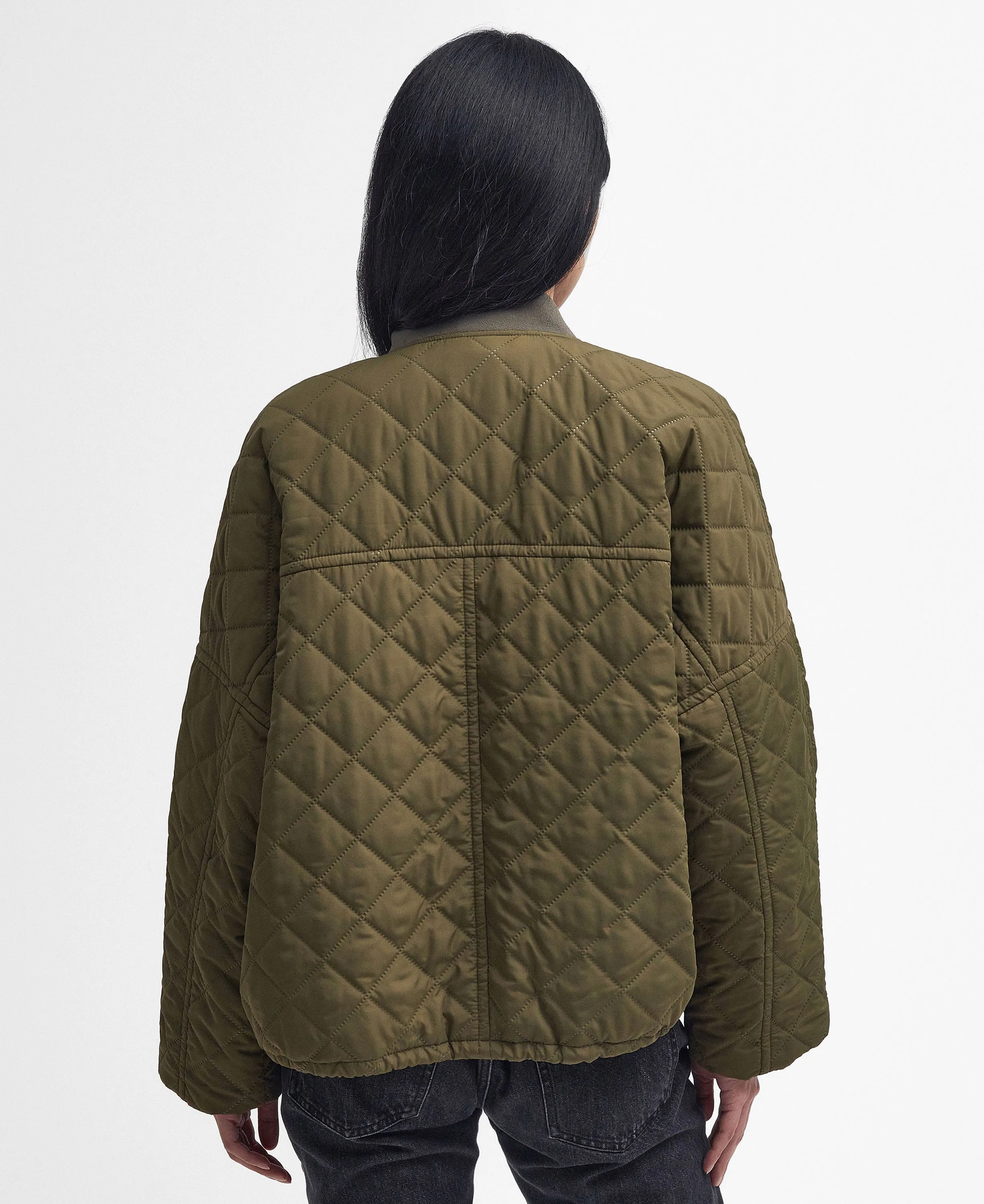 Bowhill Quilted Jacket - Army Green