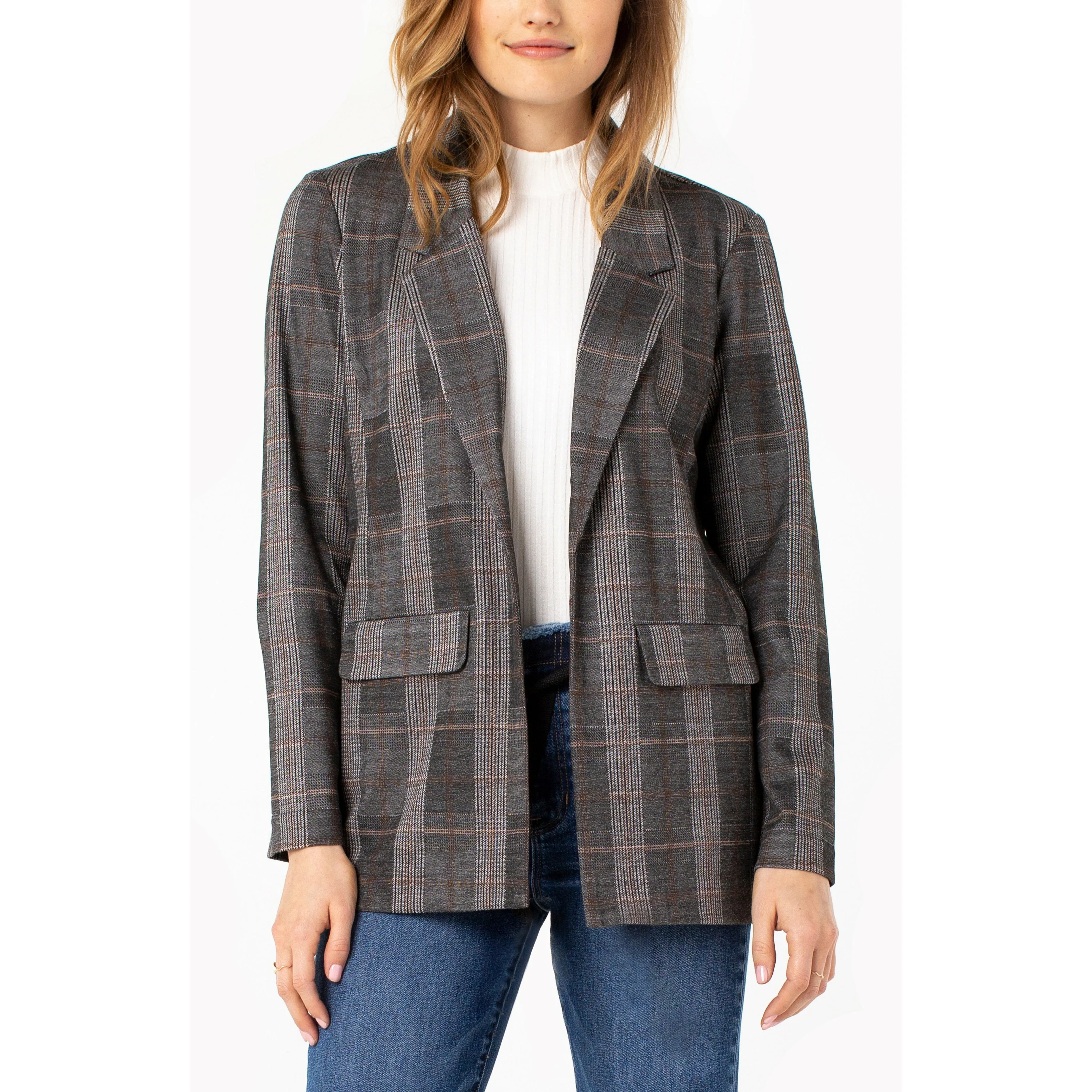 Boyfriend Blazer With Princess Darts