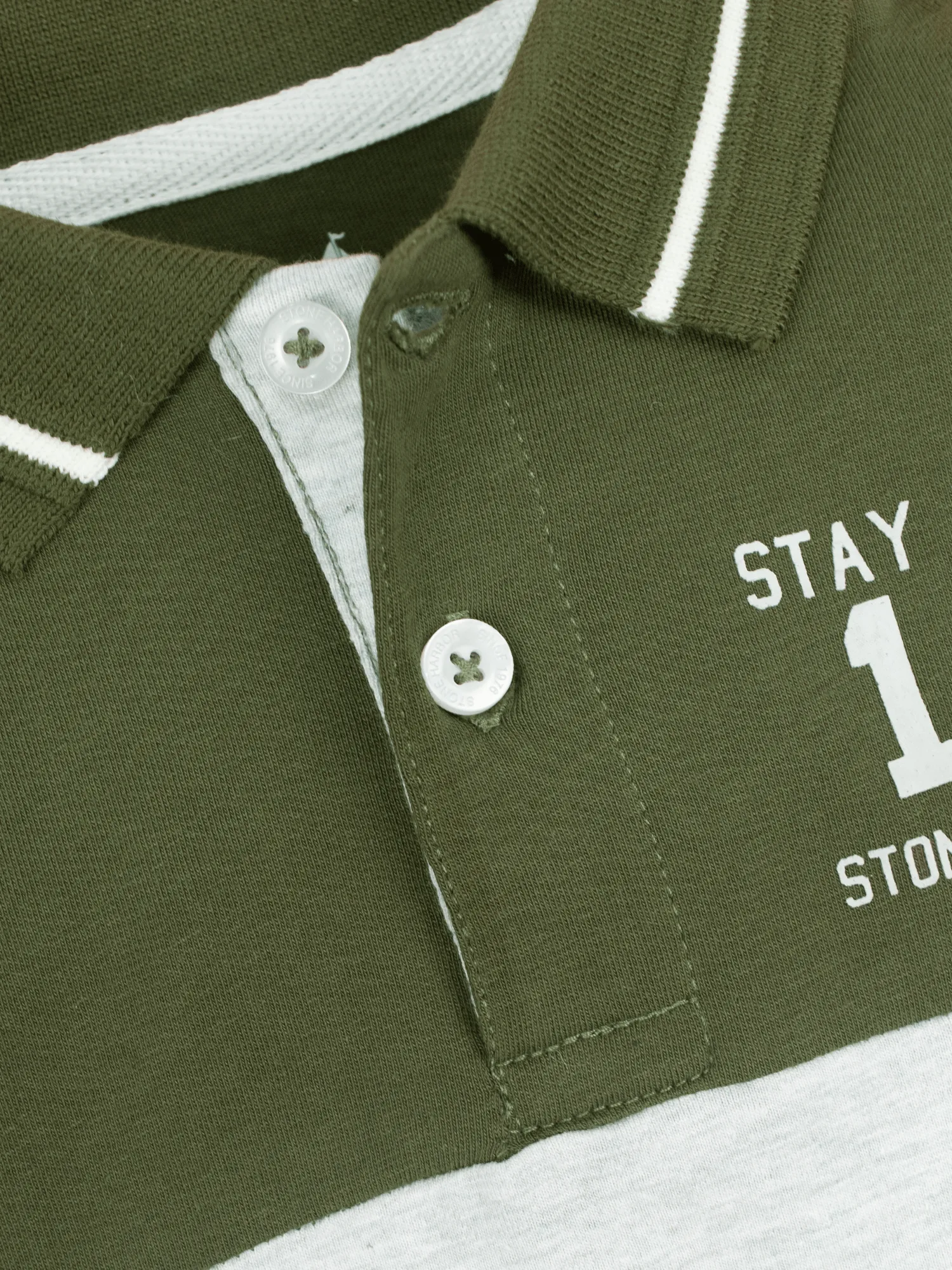 BOY'S STAY WILD POLO SHIRT