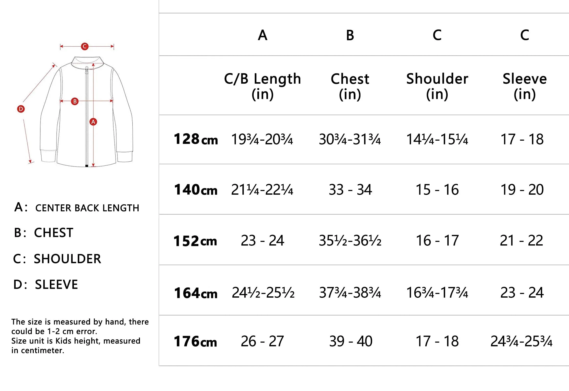 Boys' Waterproof Breathable Rain Outdoor Shell Jacket