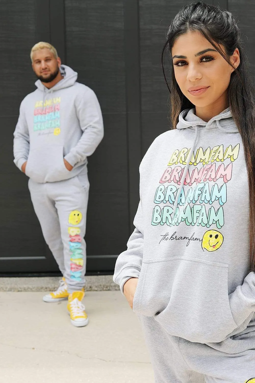 Bramfam Grey Hoodie