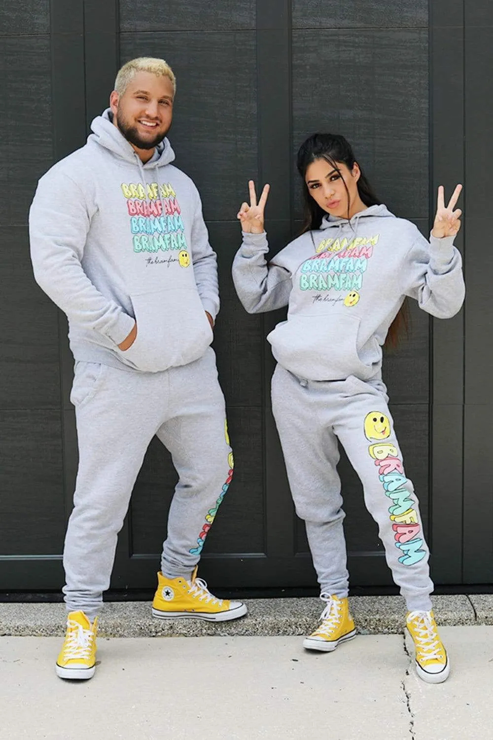 Bramfam Grey Hoodie