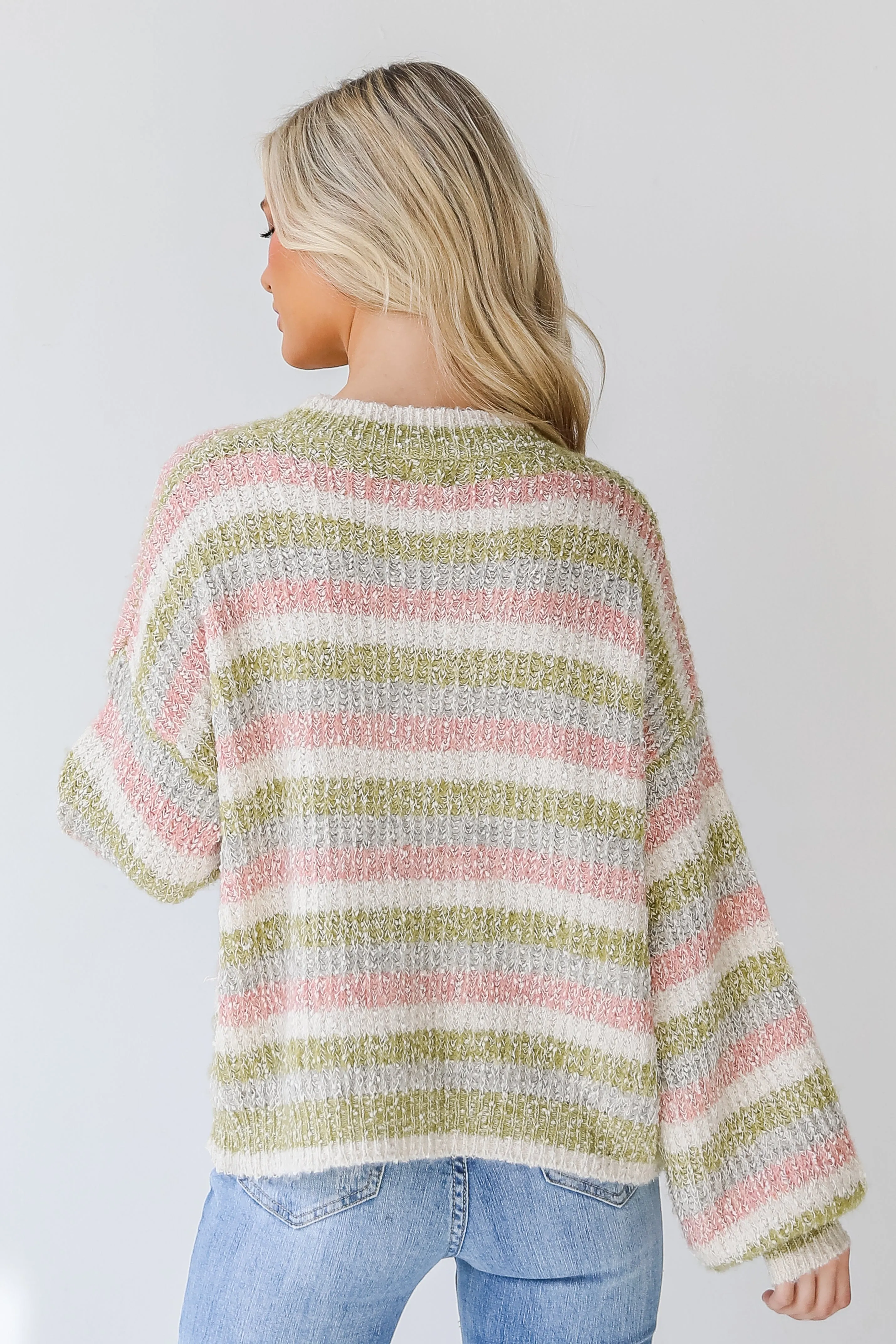 Bright And Cozy Striped Sweater