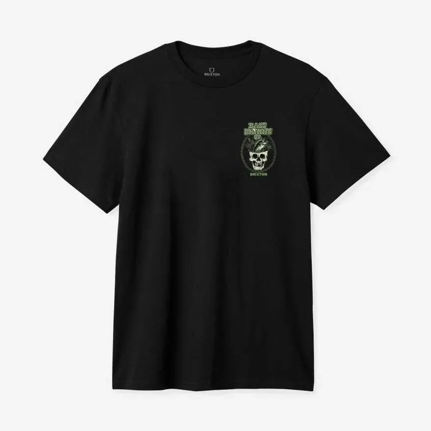 BRIXTON Bass Brains Skull S/S Standard Graphic T-shirt