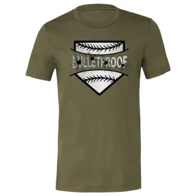 Bulletproof Fastpitch - Bulletproof Logo - Military Green (Tee/Hoodie/Sweatshirt)