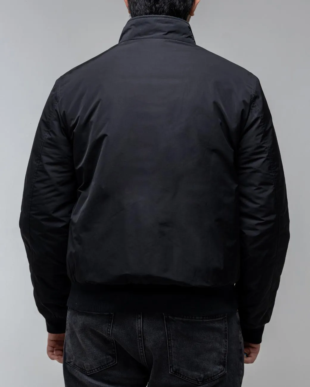 BURBERRY BRIT BLACK BOMBER JACKET