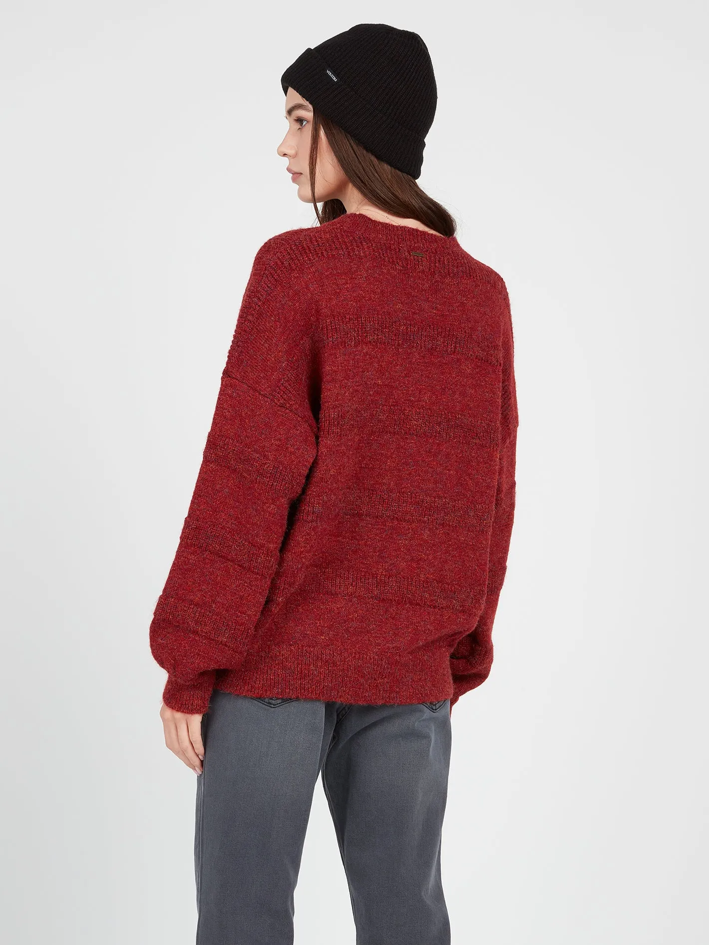 Cabability Sweater - Burgundy