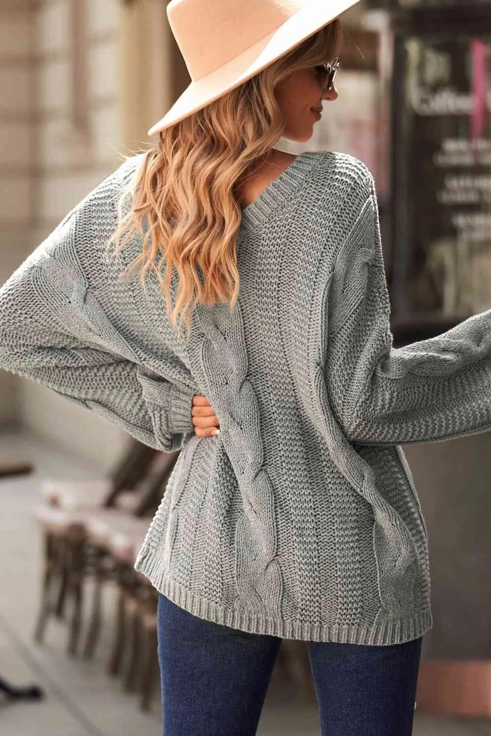 Casey Cable Knit Sweater