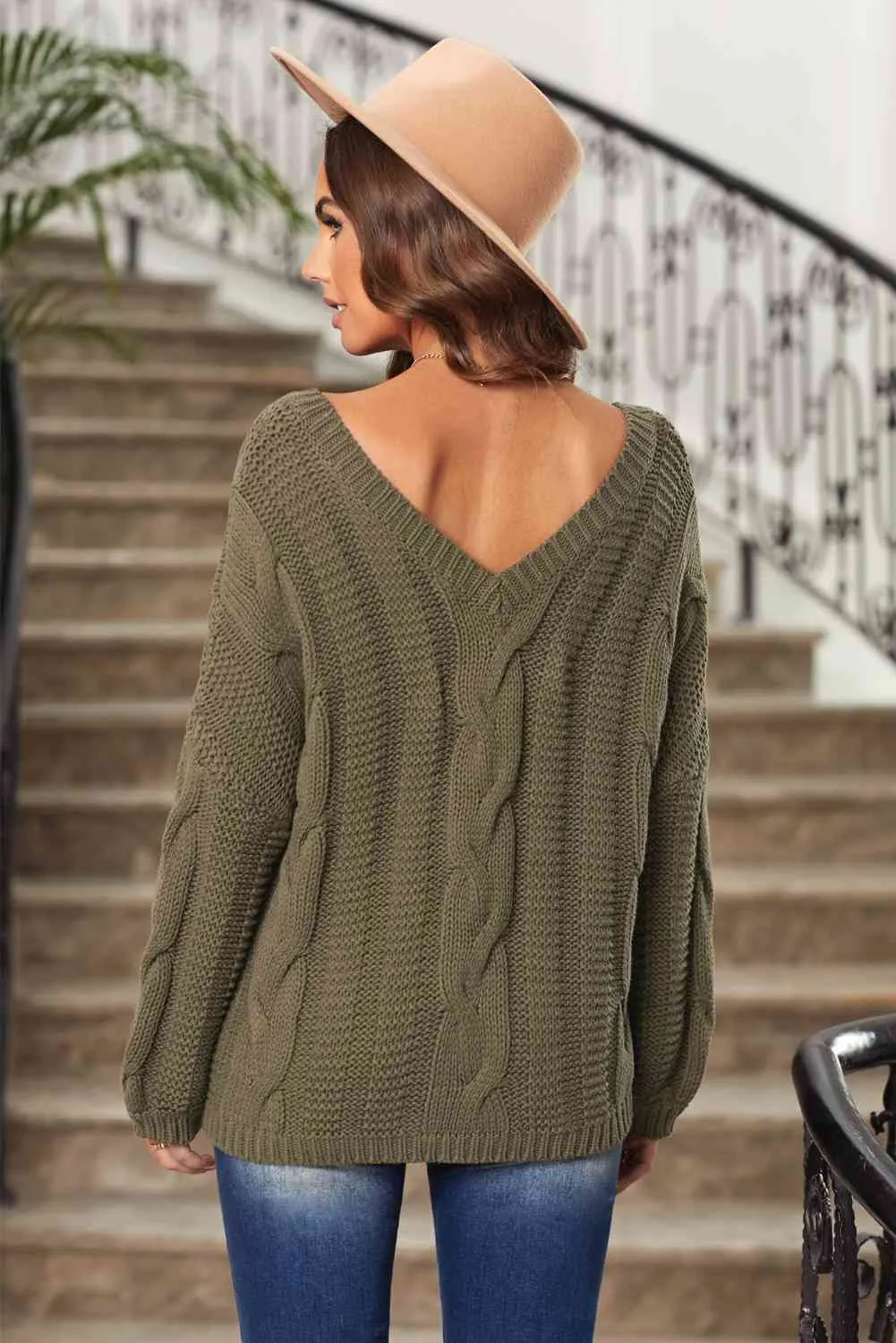 Casey Cable Knit Sweater