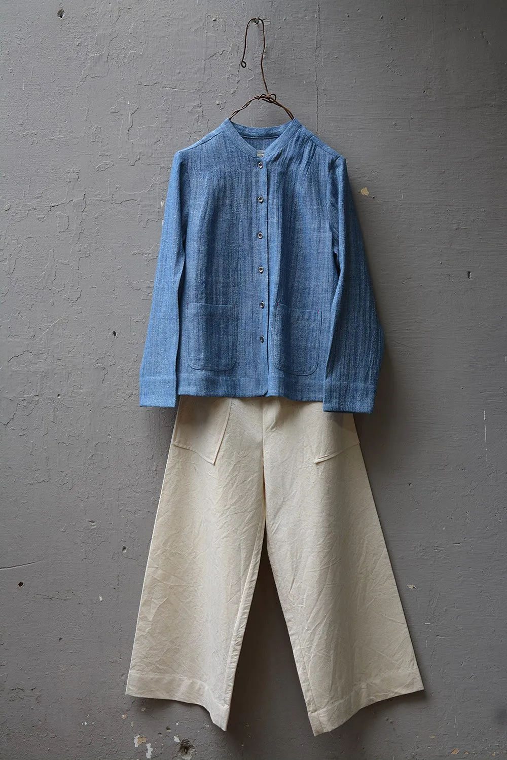 Chambray Short Jacket