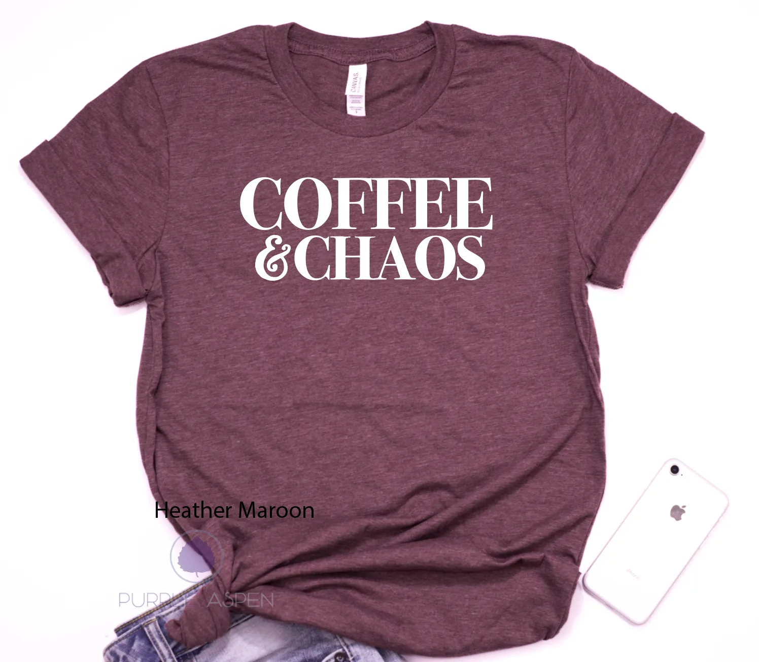 Coffee And Chaos Tshirt