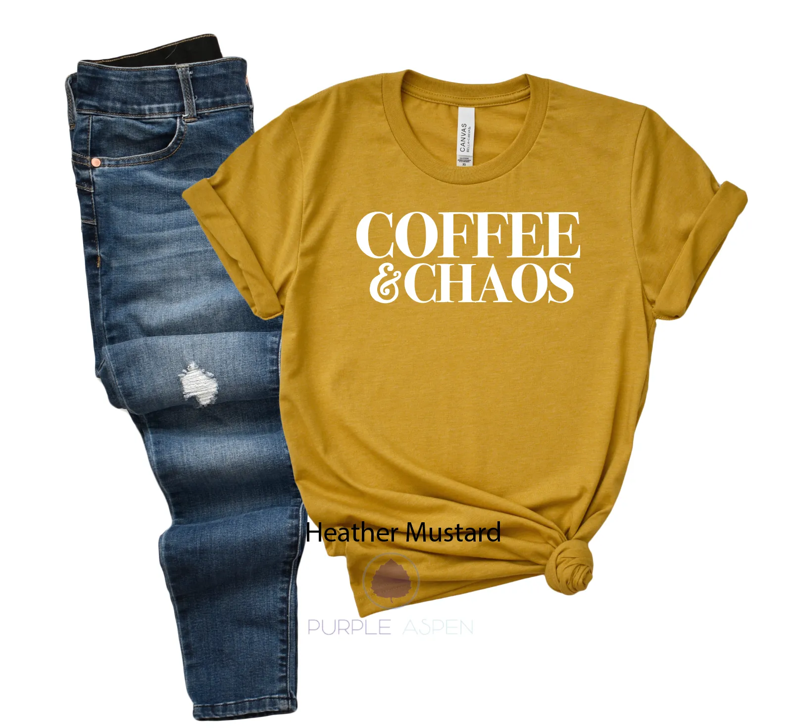 Coffee And Chaos Tshirt