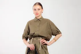 Collection PRIVÉE? Straw Green Shirt