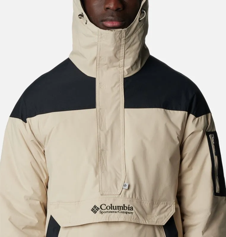 Columbia Mens Insulated Challenger Pullover -FOSSIL