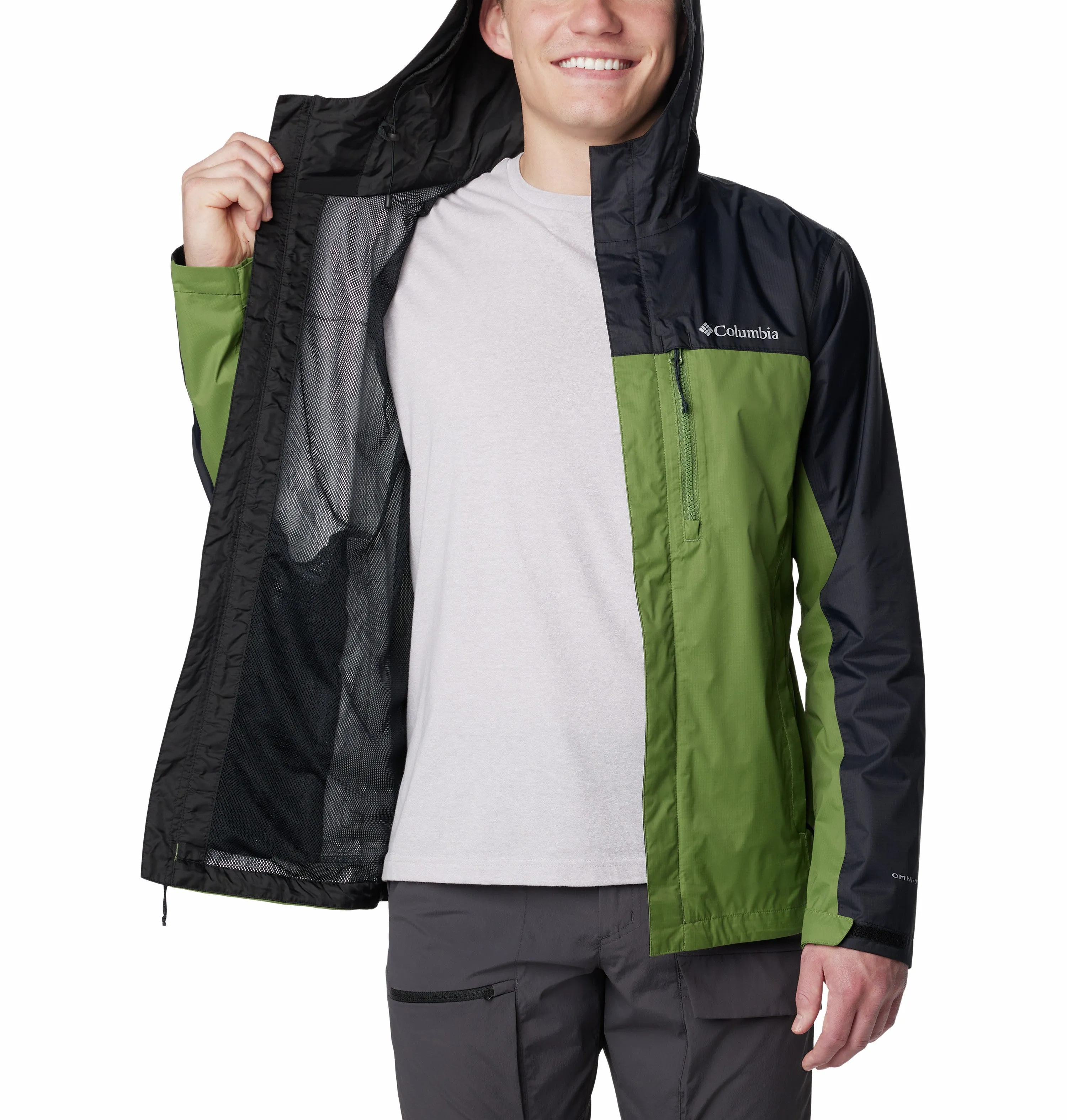 Columbia Pouring Adventure II Waterproof Jacket-CANTEEN