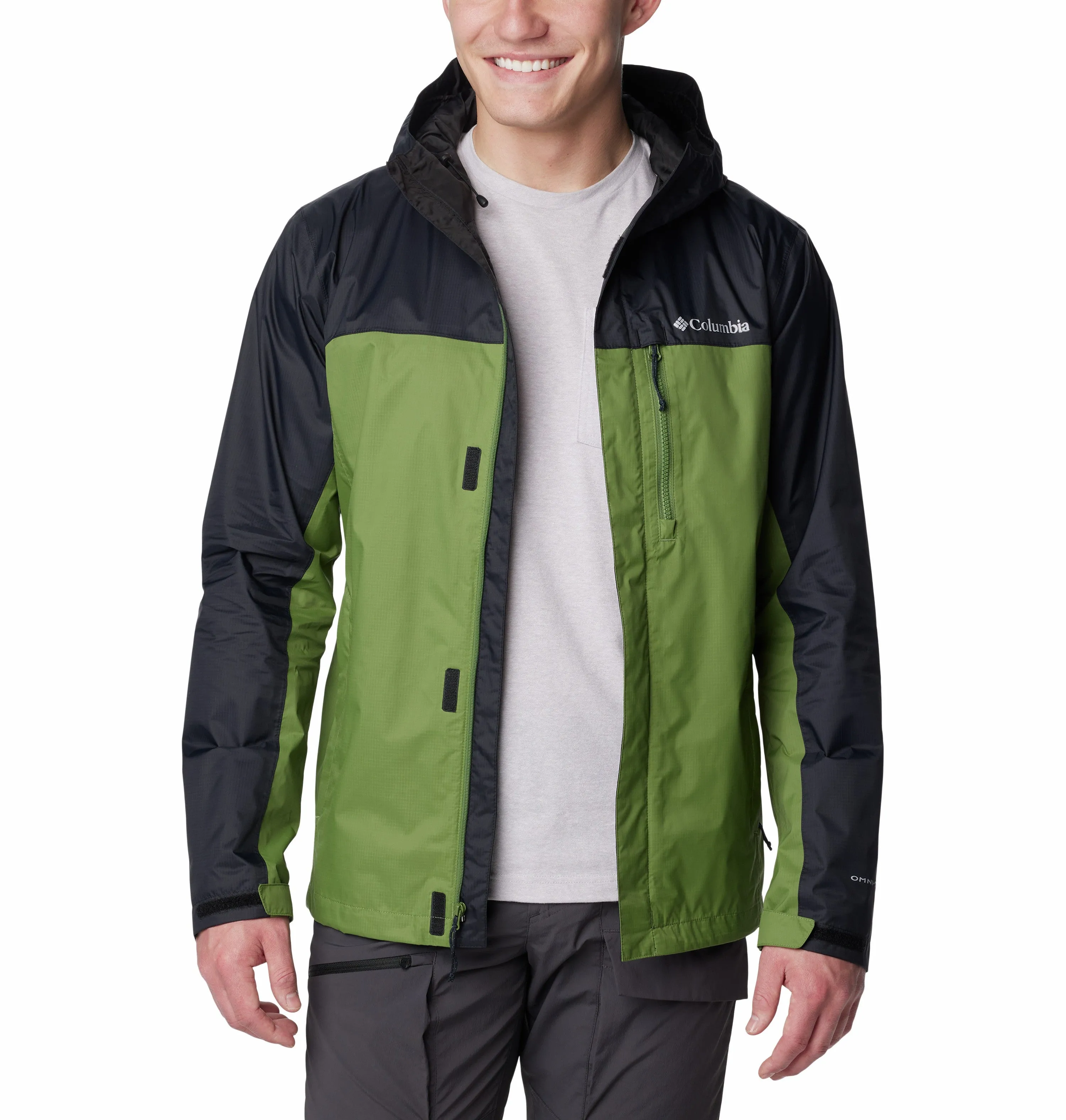 Columbia Pouring Adventure II Waterproof Jacket-CANTEEN