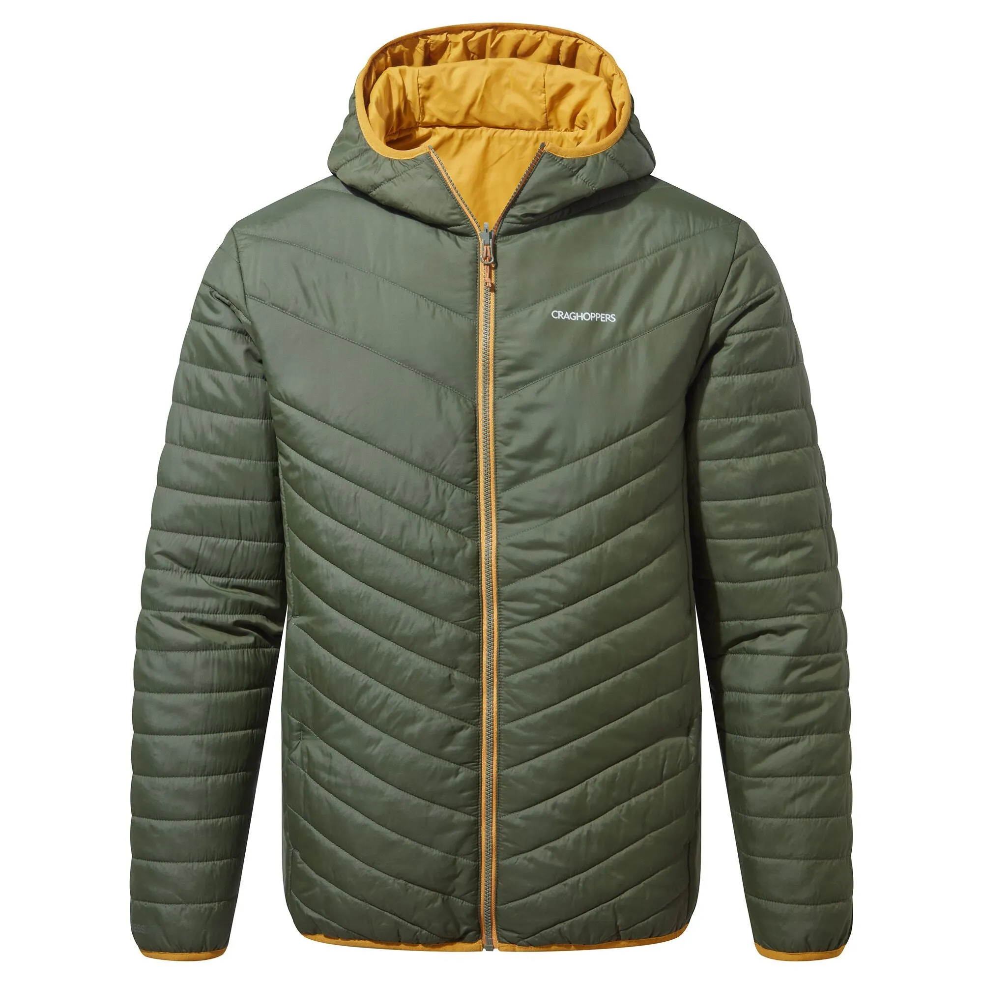 Craghoppers Mens CompLite Reversible Jacket -PARKA GREEN