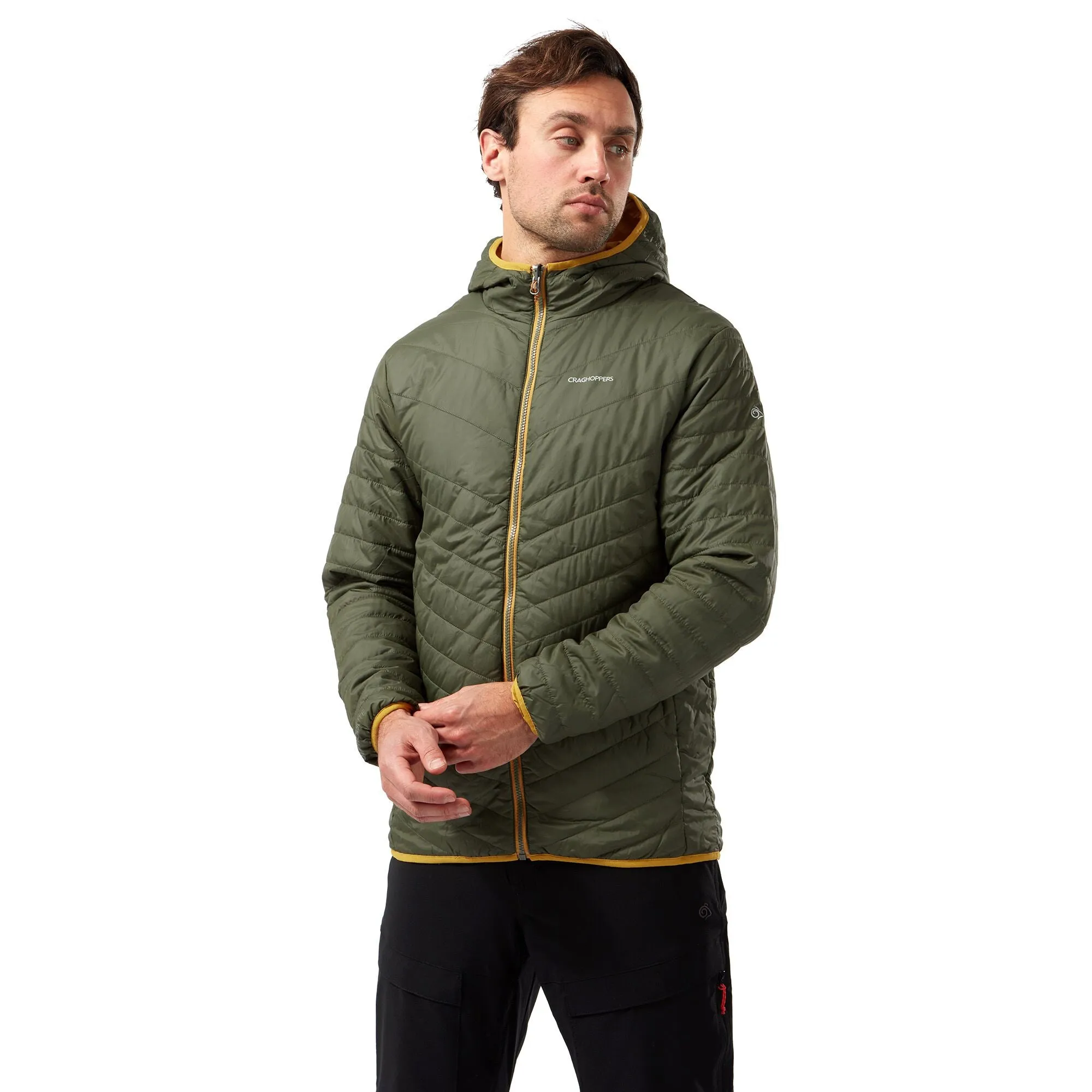 Craghoppers Mens CompLite Reversible Jacket -PARKA GREEN