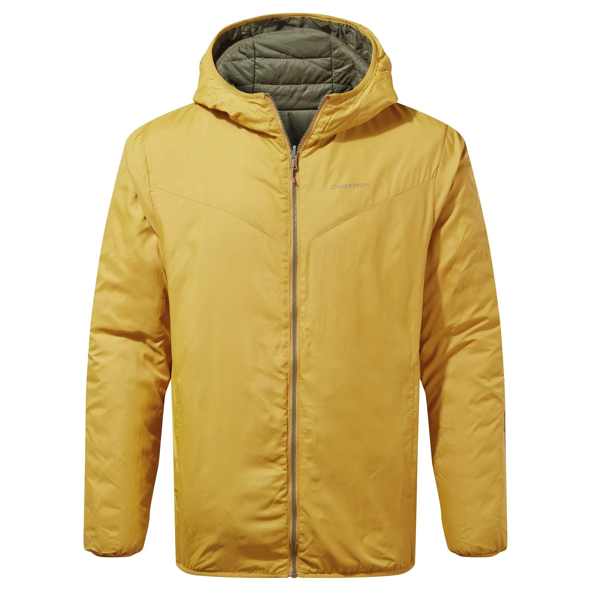 Craghoppers Mens CompLite Reversible Jacket -PARKA GREEN