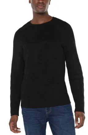 CREW NECK RAGLAN SWEATER