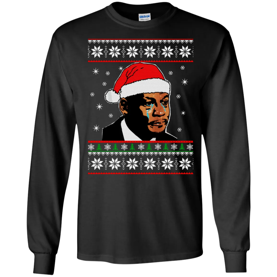 Crying Jordan Christmas Sweater, Shirt, Hoodie