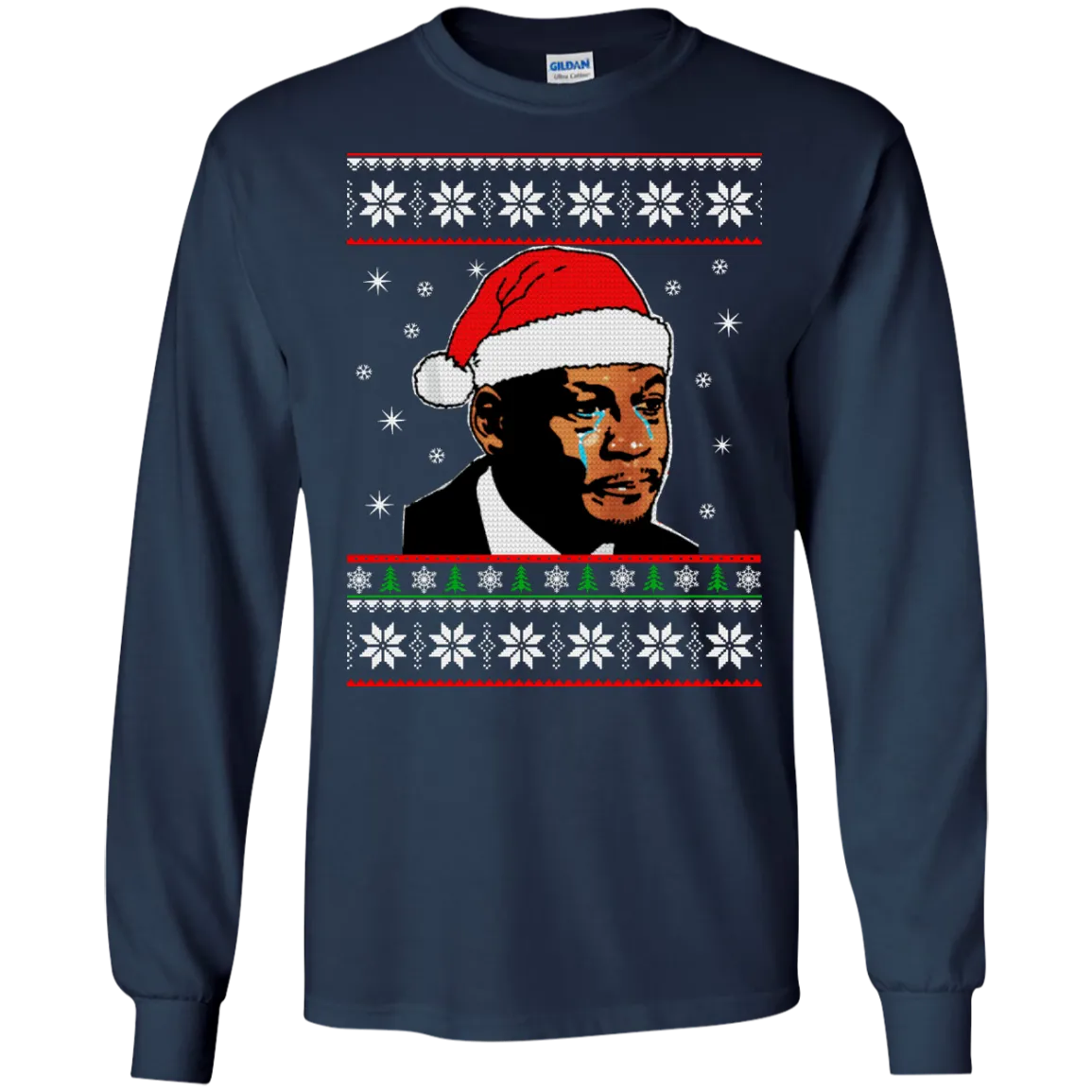 Crying Jordan Christmas Sweater, Shirt, Hoodie