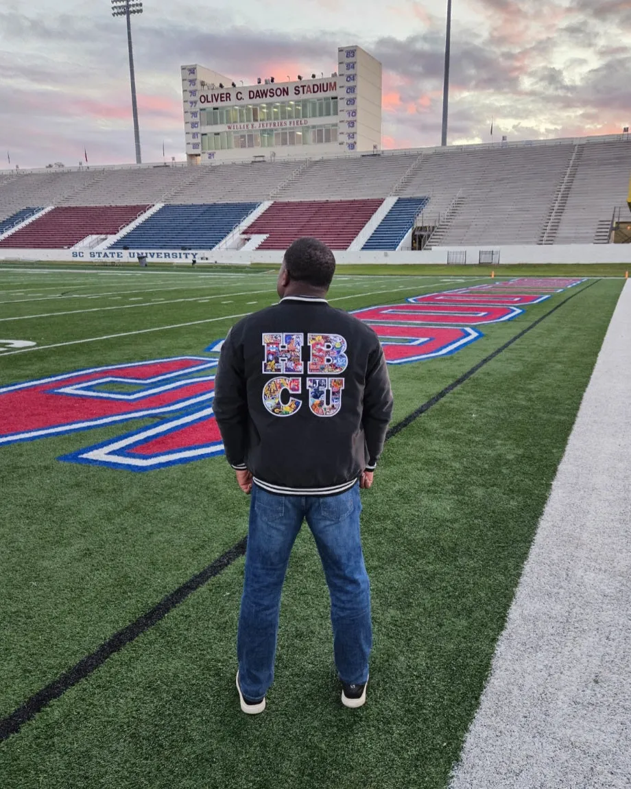 Culture Embroidered Bomber Jacket