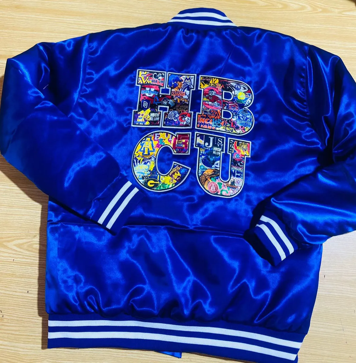 Culture Embroidered Bomber Jacket