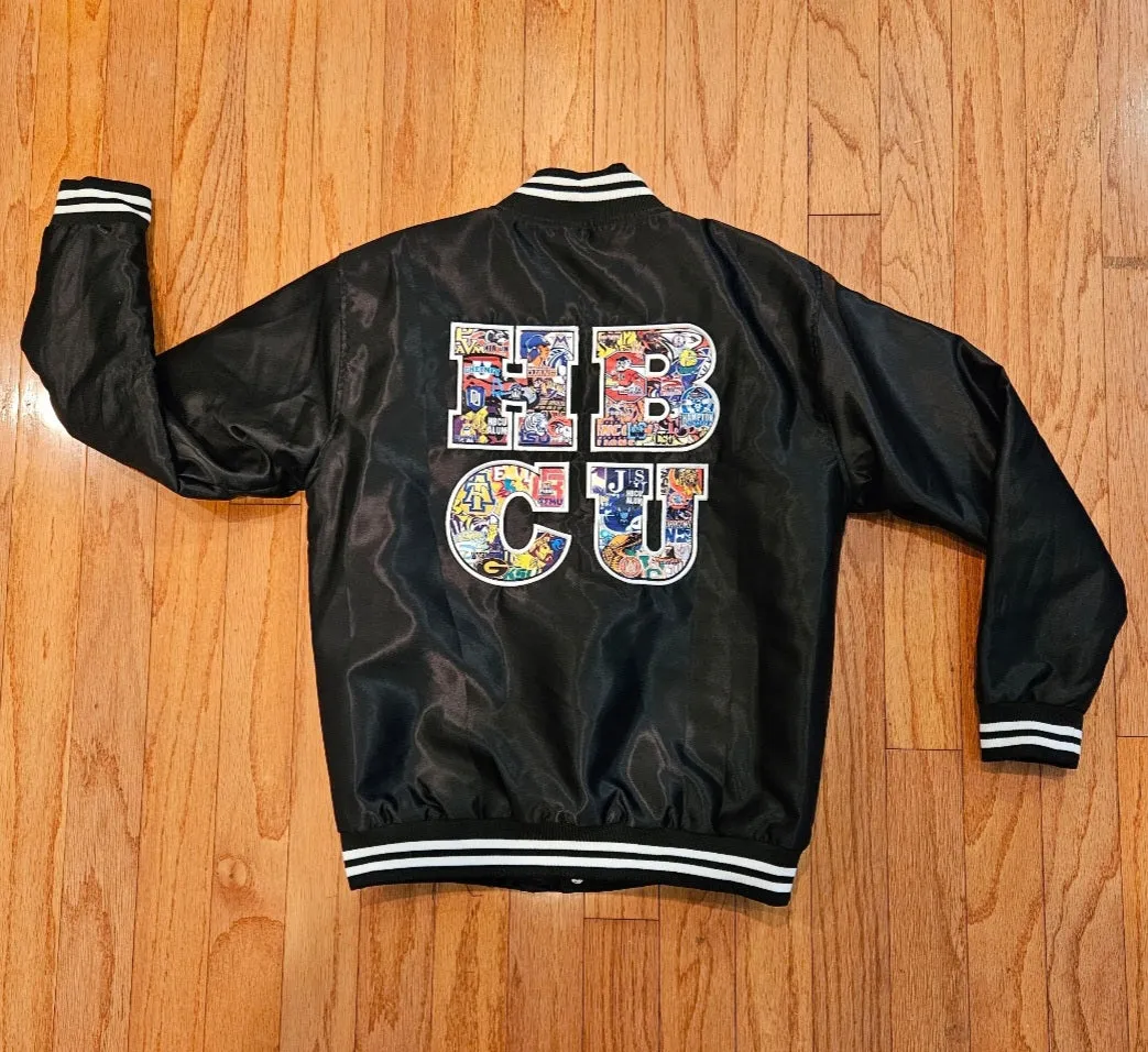 Culture Embroidered Bomber Jacket