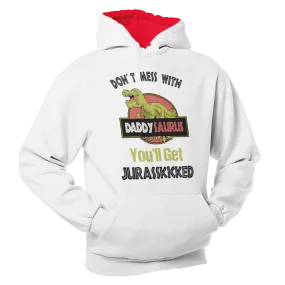 Daddysaurus Humour Hoodie