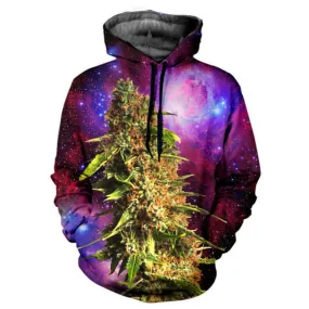 Dank Master Bud in Galaxy Hoodie