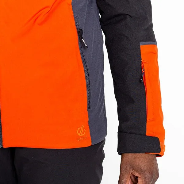 Dare2b Mens Emulate Waterproof Ski Jacket-AMBER