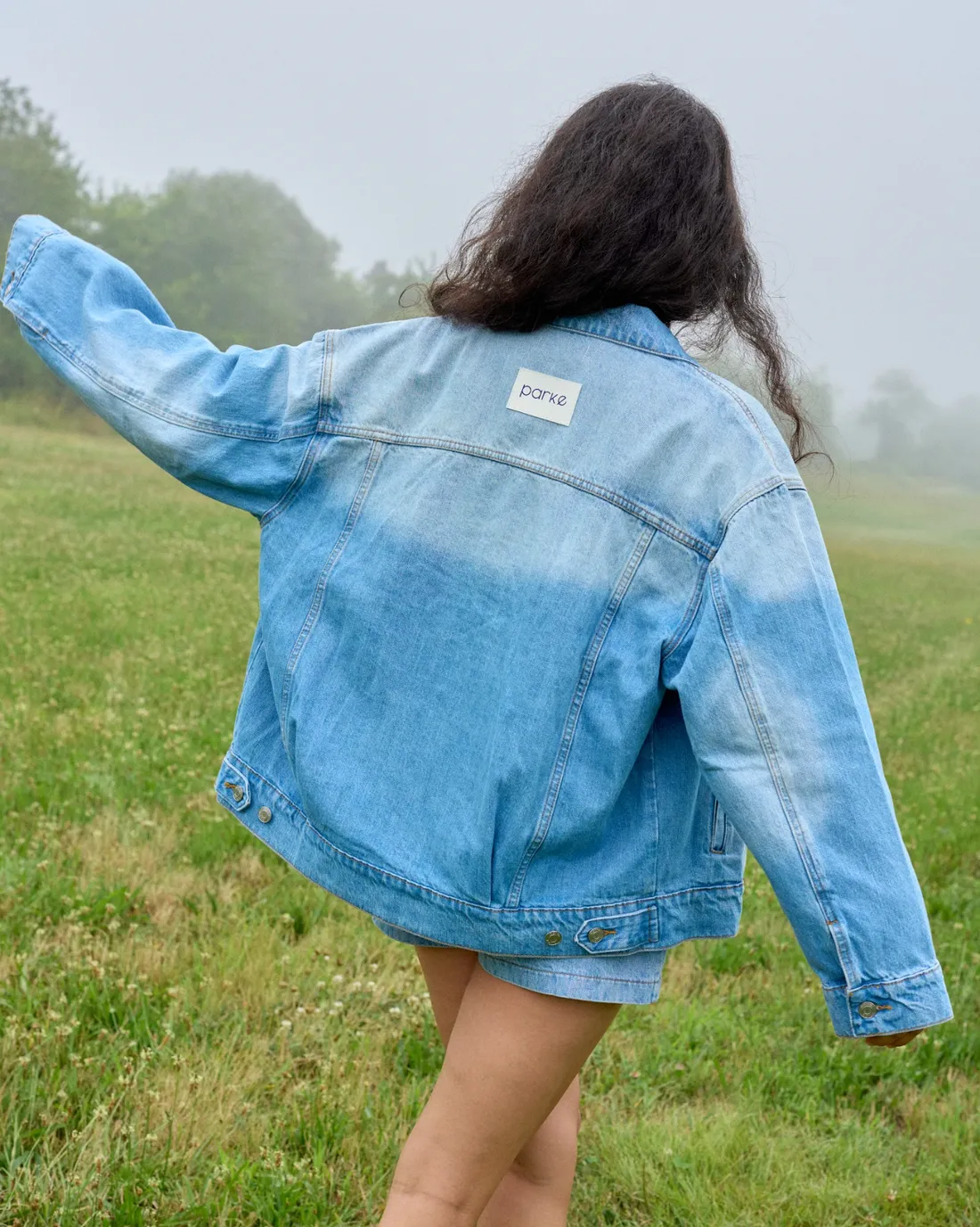 Denim Jacket in Light Wash