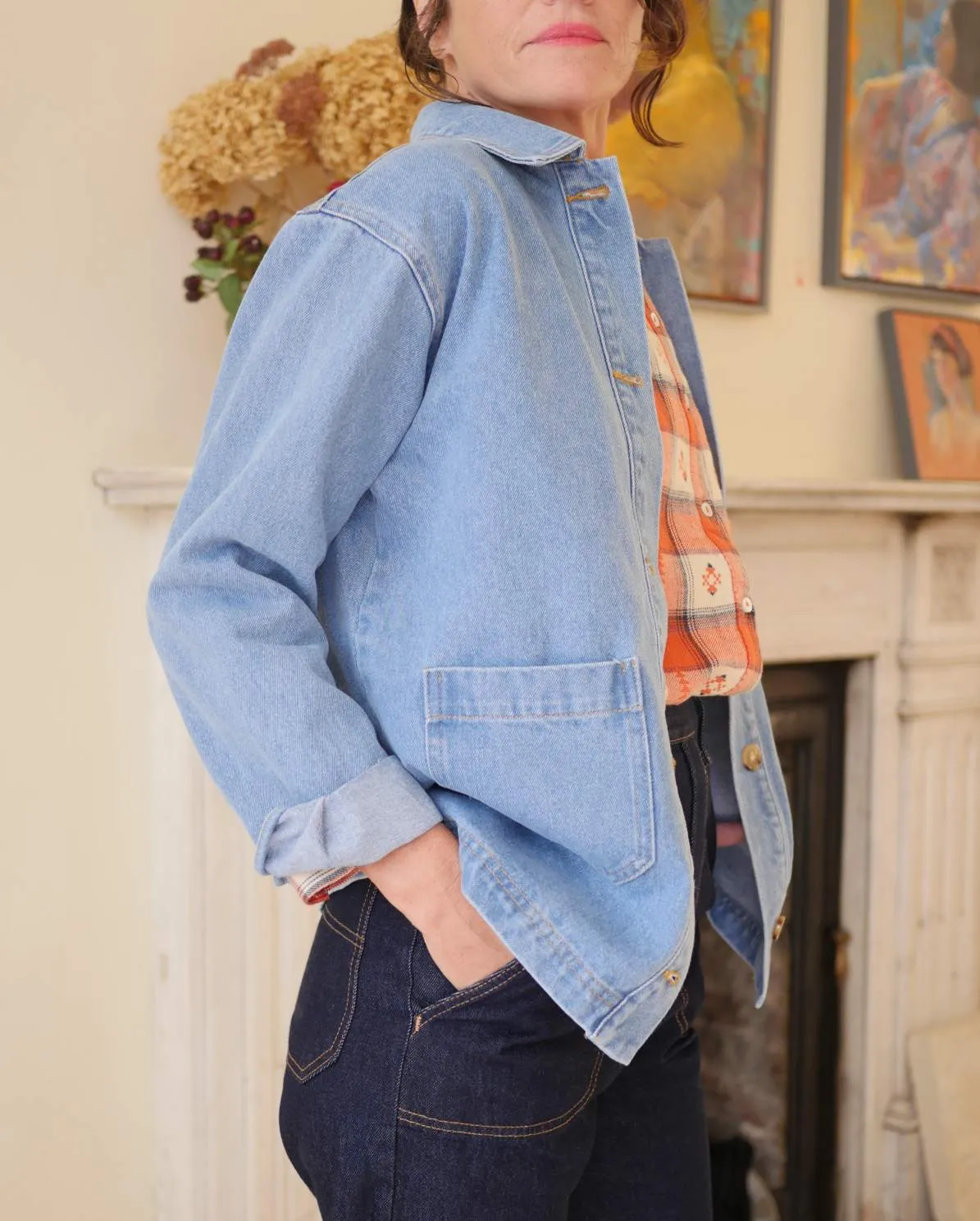 Denim Work Jacket