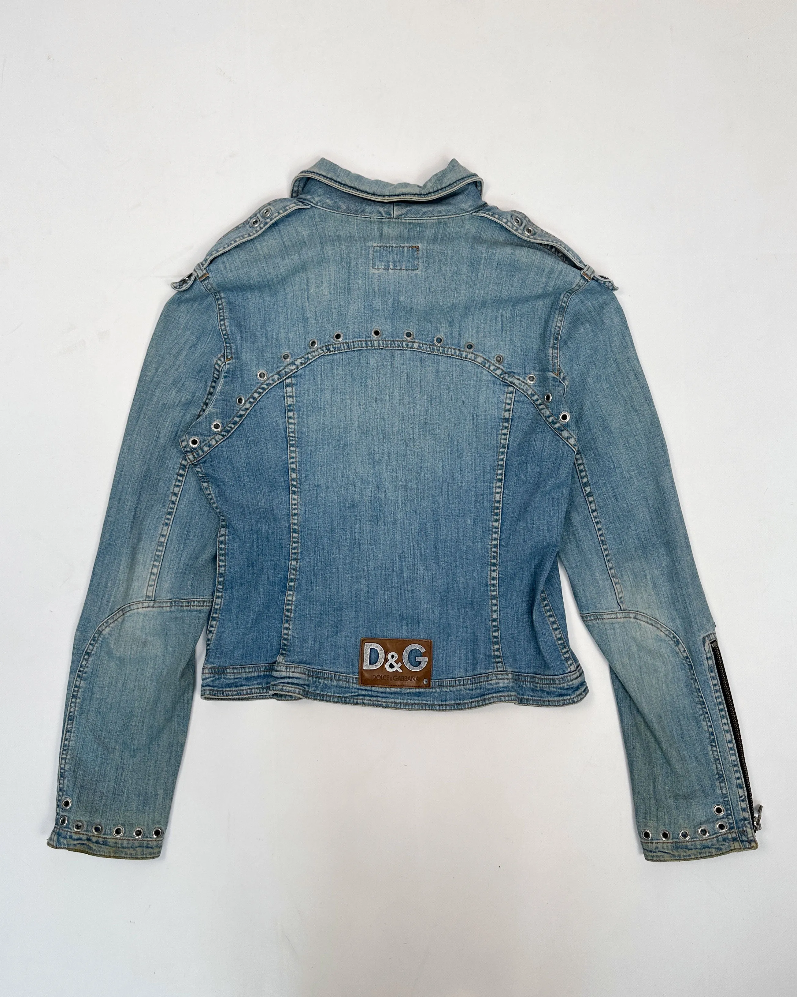 Dolce & Gabbana Utility Denim Jacket 2000's