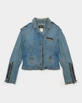 Dolce & Gabbana Utility Denim Jacket 2000's